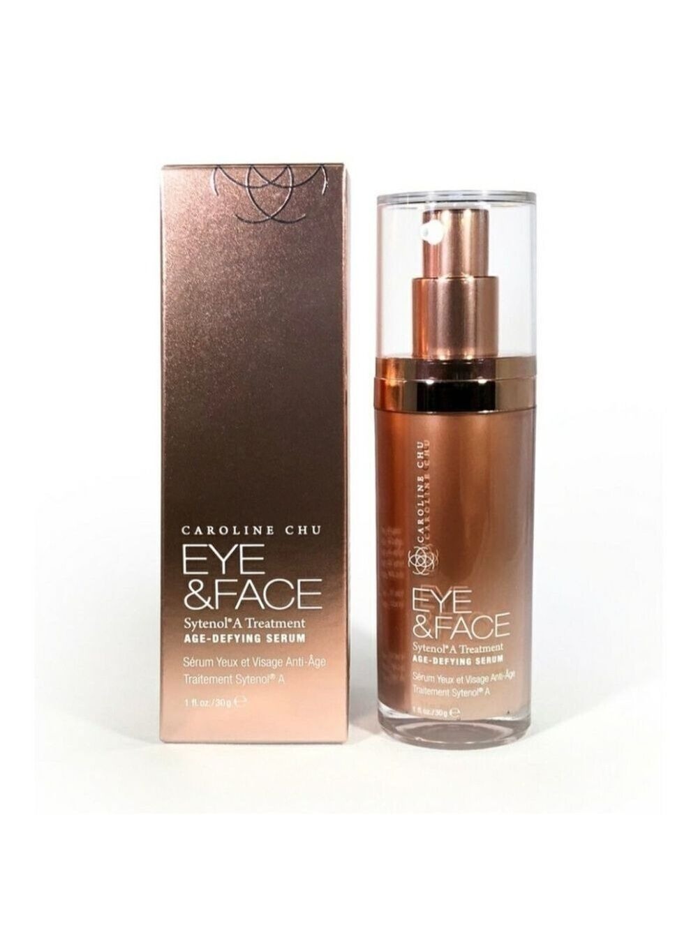 CAROLINE CHU ANTI AGING EYE FACE SERUM
